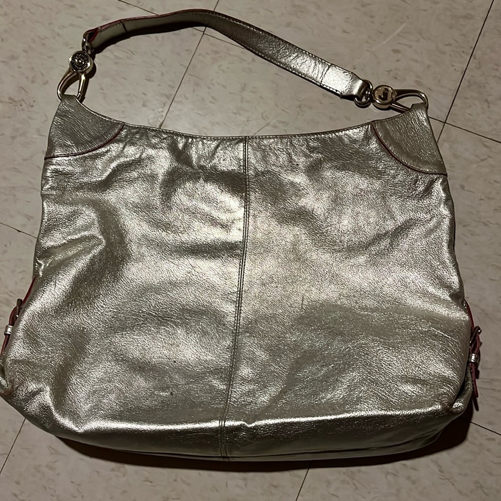 Silver Dooney & Bourke bag